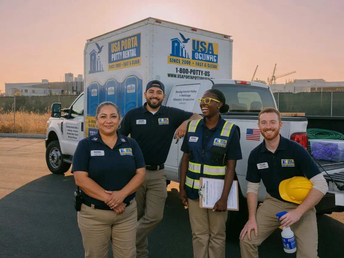 Portable Toilet Rental company in Porterville, CA