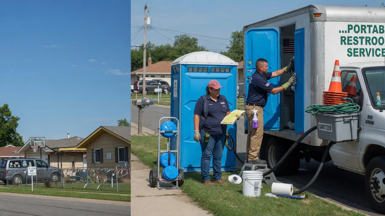 Portable Toilet Rental in Porterville, CA near me